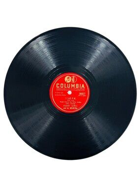 Harry James 11:60 P.M. / Carnival 10in Shellac Record 78 RPM Columbia 36827